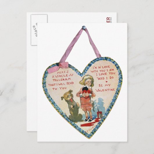  VALENTIJNSDAG KAART (Voorkant / Achterkant)