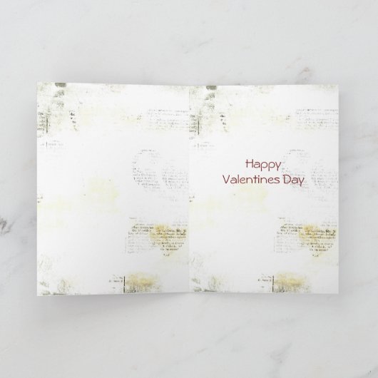 Valentijnsdag kaart (Binnen)