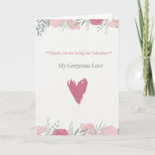 Valentijnsdag kaart (Voorkant)