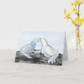 Valentijnsdag Kaart (Gele Bloem)