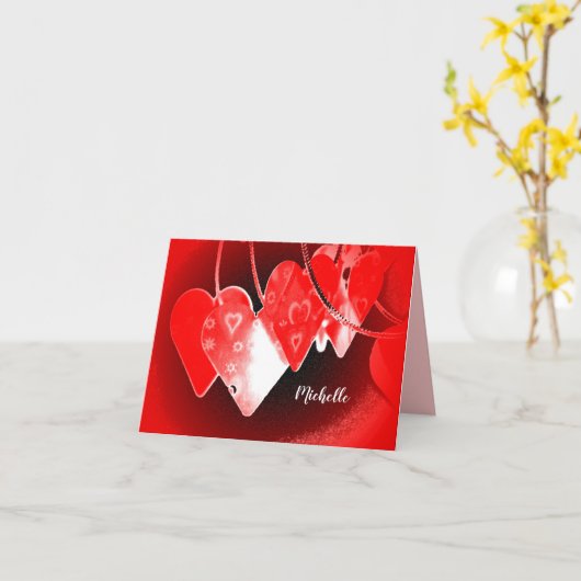 Valentijnsdag kaart (Gele Bloem)