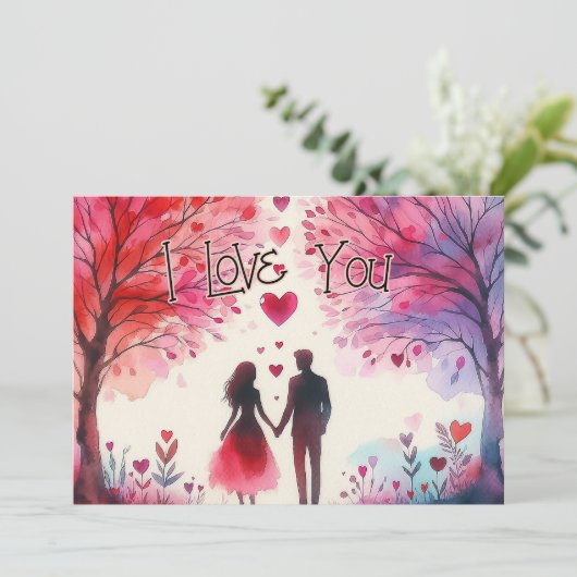 Valentijnsdag Kaart 02 (Staand voorkant)