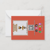 Valentijnsdag Kaart #5 Notitiekaartje (Achterkant)