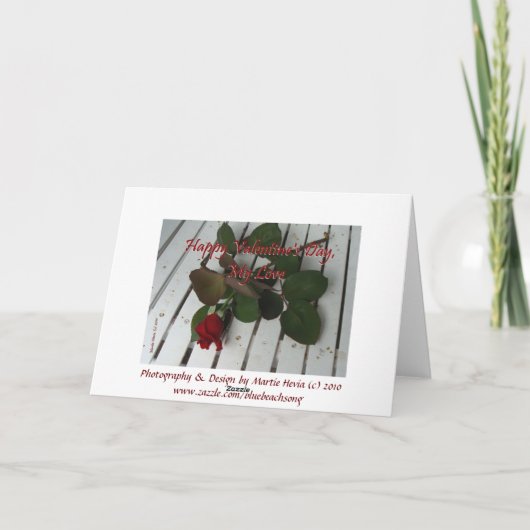 Valentijnsdag Kaart (5) - Personaliseren/aanpassen (Achterkant)