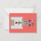 Valentijnsdag Kaart #7 Notitiekaartje (Achterkant)