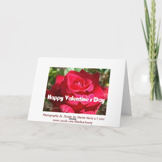 Valentijnsdag Kaart (9) - Personaliseren/aanpassen (Achterkant)