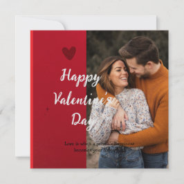 Valentijnsdag-kaart Aankondiging