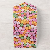 Valentijnsdag-kaart All In One Uitnodiging (Buitenkant)