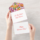 Valentijnsdag-kaart All In One Uitnodiging (Afscheurbaar)