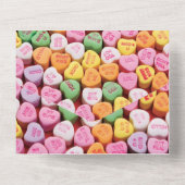 Valentijnsdag-kaart All In One Uitnodiging (Achterkant)