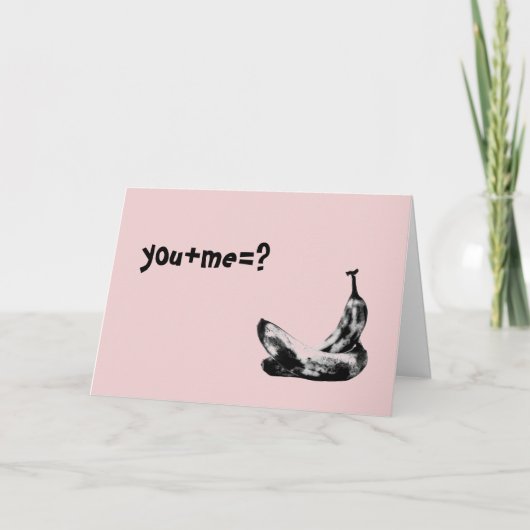  Valentijnsdag Kaart Arty Funny Unieke (Voorkant)