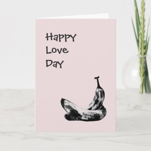 Valentijnsdag Kaart Arty Funny Unieke (Voorkant)