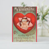 Valentijnsdag-kaart Bedankkaart (Staand voorkant)