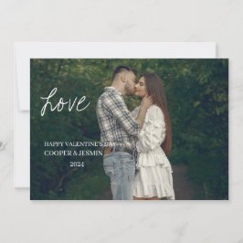 Valentijnsdag Kaart - Bedekt met Liefde, Wit