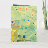 Valentijnsdag kaart die  indruk wekt (Achterkant)