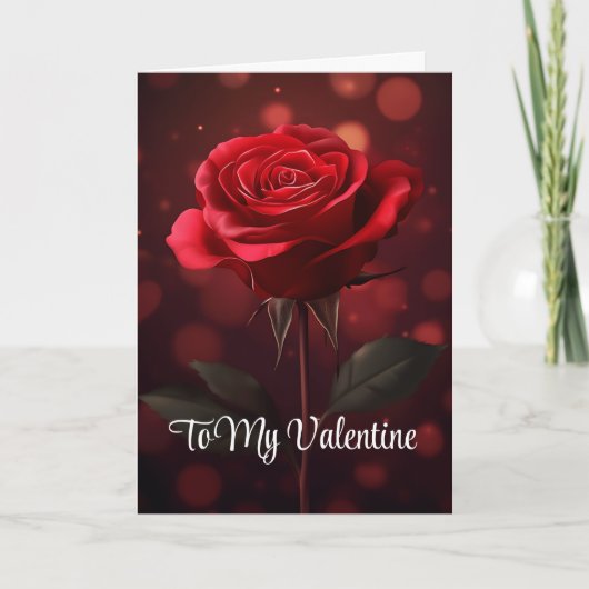 Valentijnsdag-kaart Feestdagen Kaart (Voorkant)