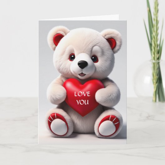 Valentijnsdag-kaart Feestdagen Kaart (Voorkant)