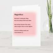 Valentijnsdag-kaart Feestdagen Kaart (Voorkant)