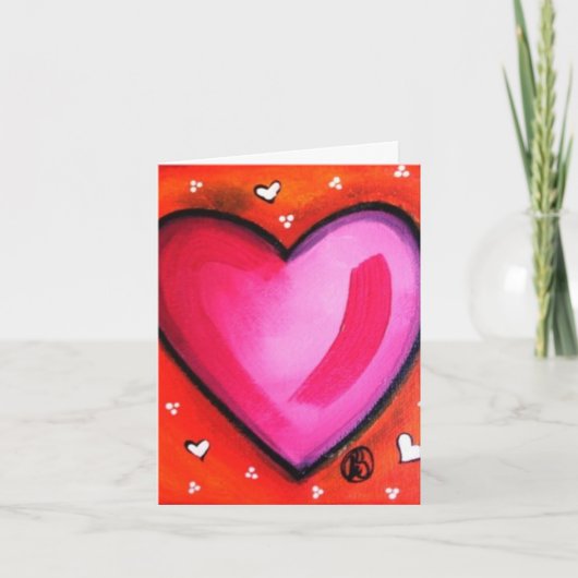 Valentijnsdag-kaart Feestdagen Kaart (Voorkant)