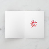 Valentijnsdag-kaart Feestdagen Kaart (Binnen)