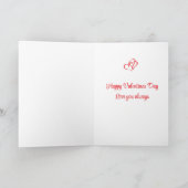 Valentijnsdag-kaart Feestdagen Kaart (Binnen)