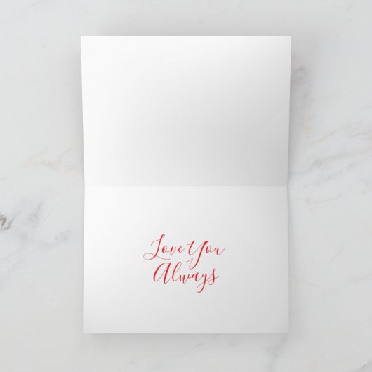 Valentijnsdag-kaart Feestdagen Kaart (Binnen)