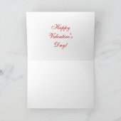 Valentijnsdag-kaart Feestdagen Kaart (Binnen)