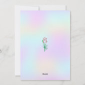 Valentijnsdag-kaart Feestdagenkaart (Achterkant)