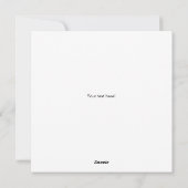 Valentijnsdag-kaart Feestdagenkaart (Achterkant)