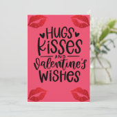 Valentijnsdag-kaart Feestdagenkaart (Staand voorkant)