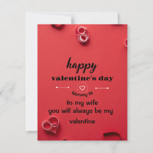 Valentijnsdag-kaart Feestdagenkaart