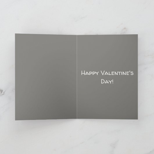 Valentijnsdag Kaart Funny Je bent het beste hart (Binnen)