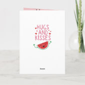 Valentijnsdag kaart grappig Je bent een in een mel (Achterkant)