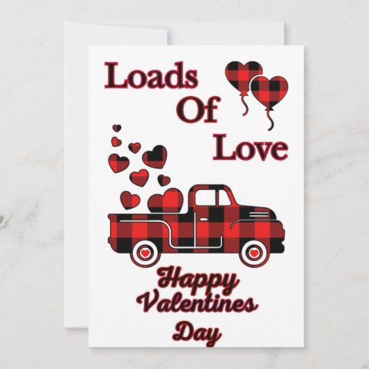 Valentijnsdag kaart, hartelijke Valentijnsdag Feestdagenkaart (Voorkant)