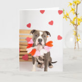 Valentijnsdag-kaart Kaart (Gele Bloem)