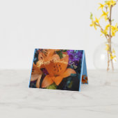 Valentijnsdag-kaart Kaart (Gele Bloem)