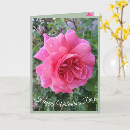 Valentijnsdag-kaart Kaart (Gele Bloem)