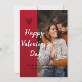 Valentijnsdag-kaart Kaart