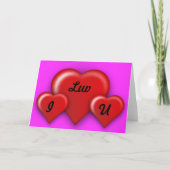 Valentijnsdag kaart leeg binnen (Voorkant)