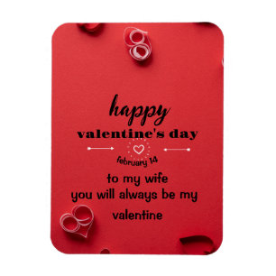 Valentijnsdag-kaart Magneet