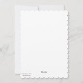 Valentijnsdag kaart met Beer en aangepaste tekst (Achterkant)
