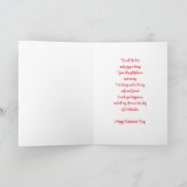 Valentijnsdag Kaart-Mijn liefdevrouw Feestdagen Kaart (Binnen)