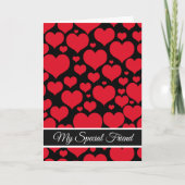 Valentijnsdag Kaart-Mijn speciale vriend Feestdagen Kaart (Voorkant)