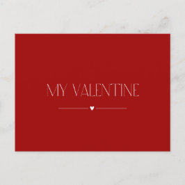 Valentijnsdag Kaart "Mijn Valentijn"