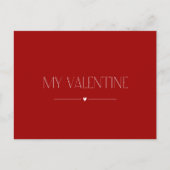 Valentijnsdag Kaart "Mijn Valentijn" (Voorkant)