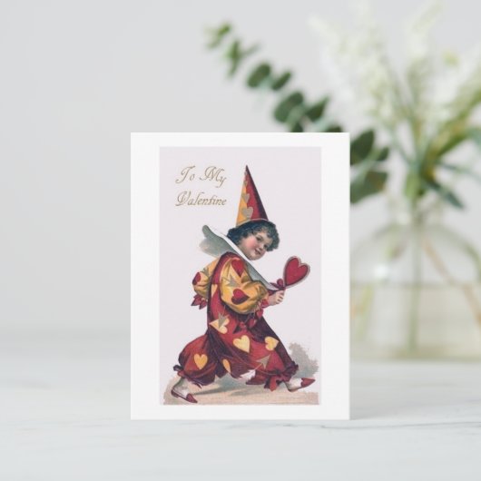  Valentijnsdag Kaart reproductie (Staand voorkant)