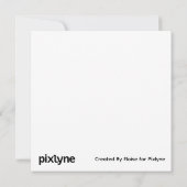 Valentijnsdag Kaart van Eloise Pixlyne (Achterkant)