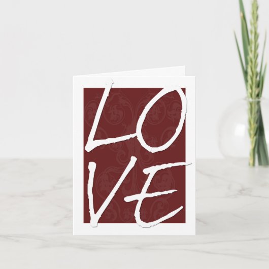 VALENTIJNSDAG-kaart VERGRENDELEN Feestdagen Kaart (Voorkant)