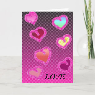 VALENTIJNSDAG-kaart VERGRENDELEN Feestdagen Kaart