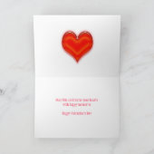 Valentijnsdag Kaart voor broeder en zijn partner (Binnen)